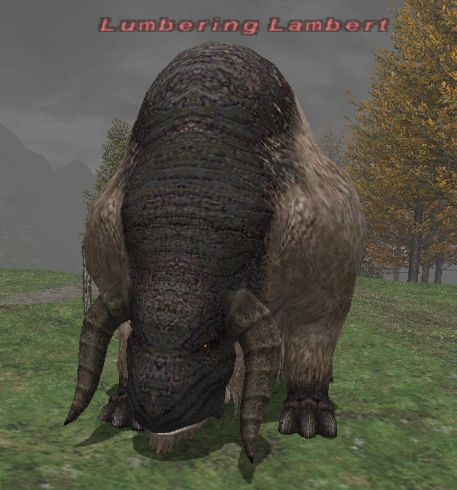 Lumbering Lambert in Final Fantasy XI